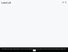 Tablet Screenshot of ludusludi.com